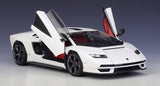 [Bburago] 1:24 Lamborghini 2022 Countach LPI800-4 White Model Car Die-Cast