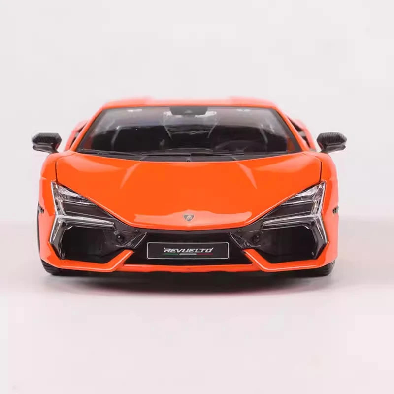 [Bburago] 1:24 Lamborghini 2023 Revuelto Orange Model Car Die-Cast