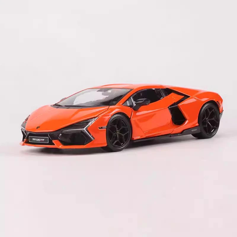 [Bburago] 1:24 Lamborghini 2023 Revuelto Orange Model Car Die-Cast