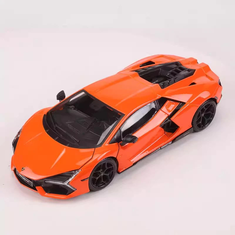 [Bburago] 1:24 Lamborghini 2023 Revuelto Orange Model Car Die-Cast