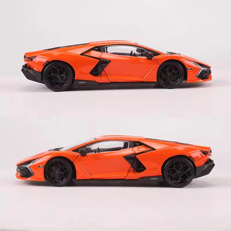 [Bburago] 1:24 Lamborghini 2023 Revuelto Orange Model Car Die-Cast
