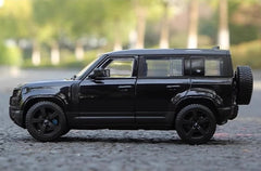 [Bburago] 1:24 Land Rover 2022 Defender 110 noir voiture miniature Die-Cast