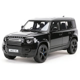 [Bburago] 1:24 Land Rover 2022 Defender 110 Black Model Car Die-Cast