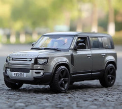 [Bburago] 1:24 Land Rover 2022 Defender 110 Gray Model Car Die-Cast