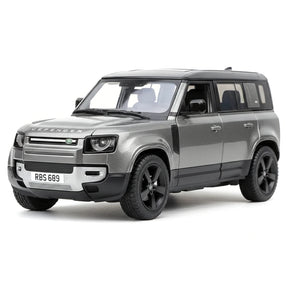 [Bburago] 1:24 Land Rover 2022 Defender 110 Gray Model Car Die-Cast