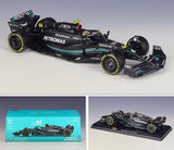 1:24 Mercedes-AMG 2023 W14 E Performance #44 Lewis Hamilton F1 model car by Bburago - view 1
