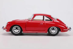 [Bburago] 1:24 Porsche 1961 356B Coupe rosso modellino di auto Die-Cast