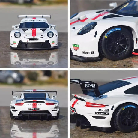 [Bburago] 1:24 Porsche 2017 911 RSR GT #911 Model Car Die-Cast