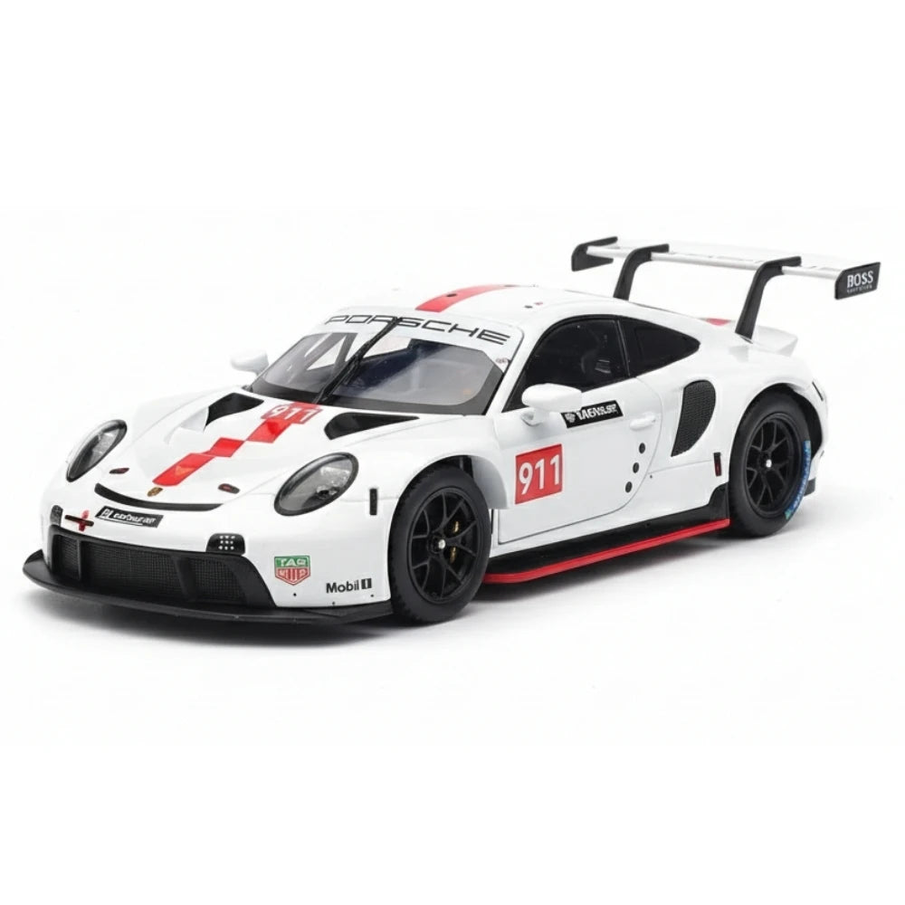 [Bburago] 1:24 Porsche 2017 911 RSR GT #911 Model Car Die-Cast