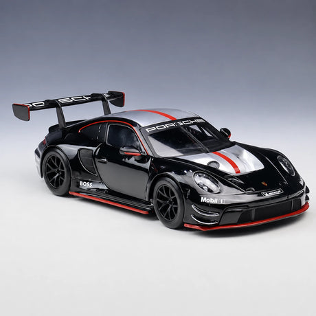 Bburago Porsche 2018 911 992 GT3 R 1:24 – modelo de exposição em metal fundido