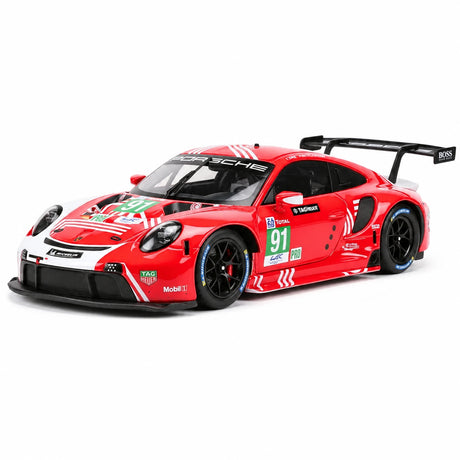 Bburago Porsche 2018 911 RSR #91 Le Mans 1:24 modelo de exposição em metal fundido - vista 19