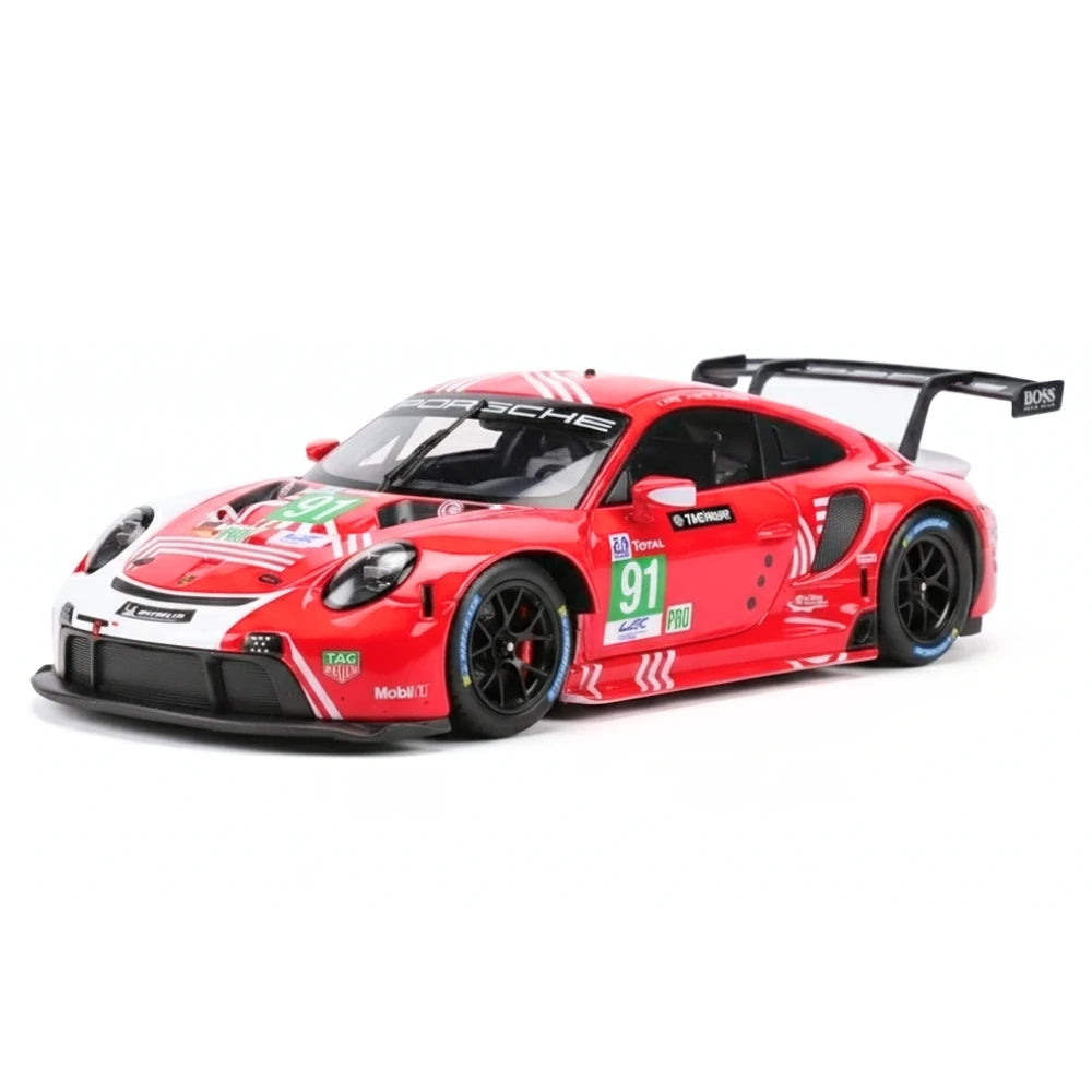 [Bburago] 1:24 Porsche 2018 911 RSR #91 Le Mans Model Car Die-Cast