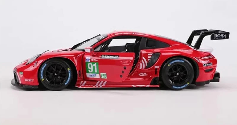 [Bburago] 1:24 Porsche 2018 911 RSR #91 Le Mans Model Car Die-Cast