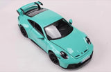 [Bburago] 1:24 Porsche 2021 911 GT3 Blue Model Car Die-Cast