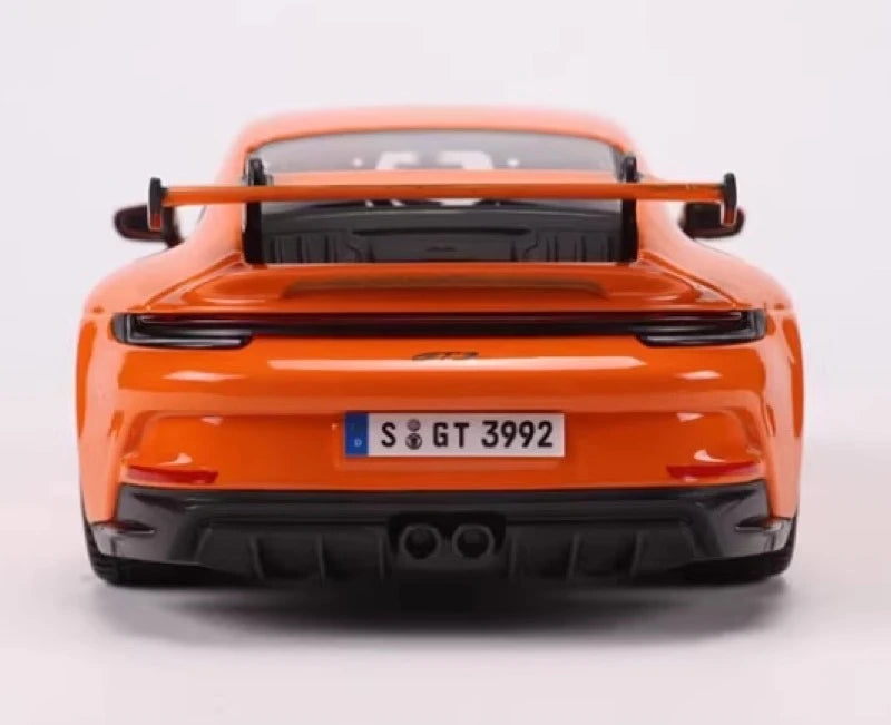 [Bburago] 1:24 Porsche 2021 911 GT3 orange voiture miniature Die-Cast