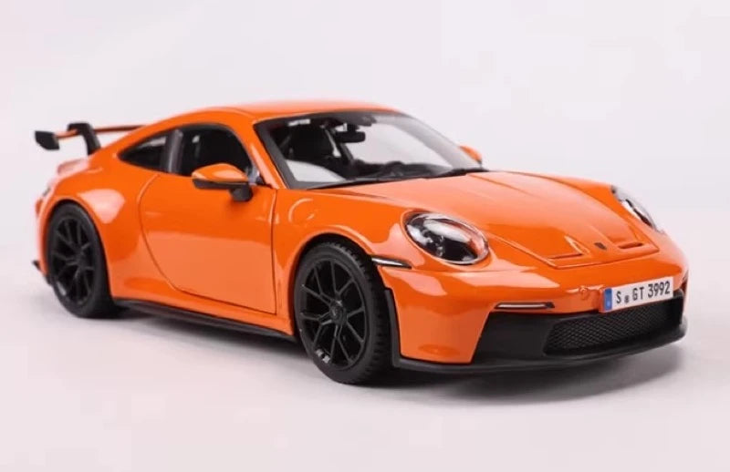 [Bburago] 1:24 Porsche 2021 911 GT3 orange voiture miniature Die-Cast