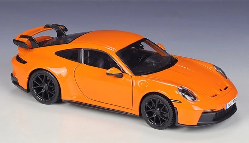 [Bburago] 1:24 Porsche 2021 911 GT3 orange voiture miniature Die-Cast