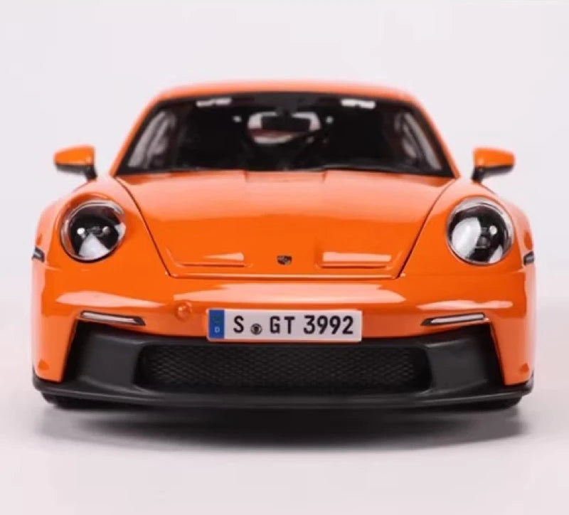 [Bburago] 1:24 Porsche 2021 911 GT3 orange voiture miniature Die-Cast