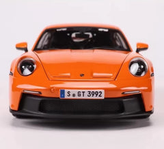 [Bburago] 1:24 Porsche 2021 911 GT3 orange voiture miniature Die-Cast