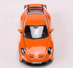 [Bburago] 1:24 Porsche 2021 911 GT3 orange voiture miniature Die-Cast