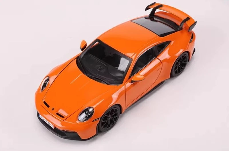 [Bburago] 1:24 Porsche 2021 911 GT3 orange voiture miniature Die-Cast