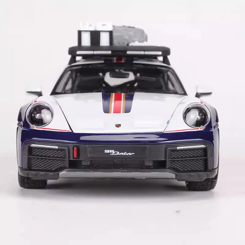 [Bburago] 1:24 Porsche 2023 911 Dakar Model Car Die-Cast