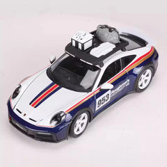 [Bburago] 1:24 Porsche 2023 911 Dakar modellino di auto Die-Cast