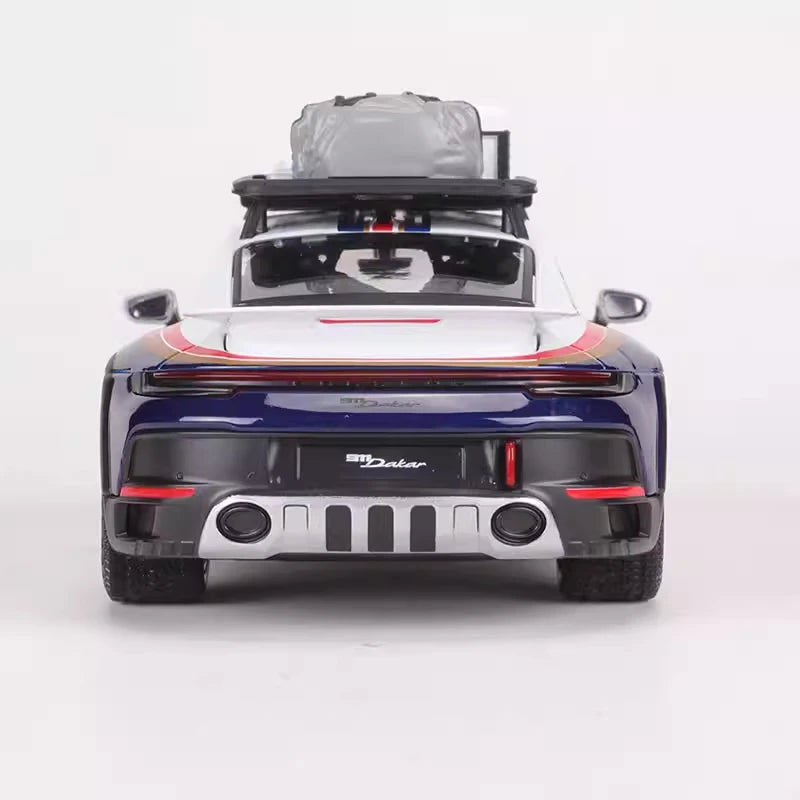 [Bburago] 1:24 Porsche 2023 911 Dakar modellino di auto Die-Cast