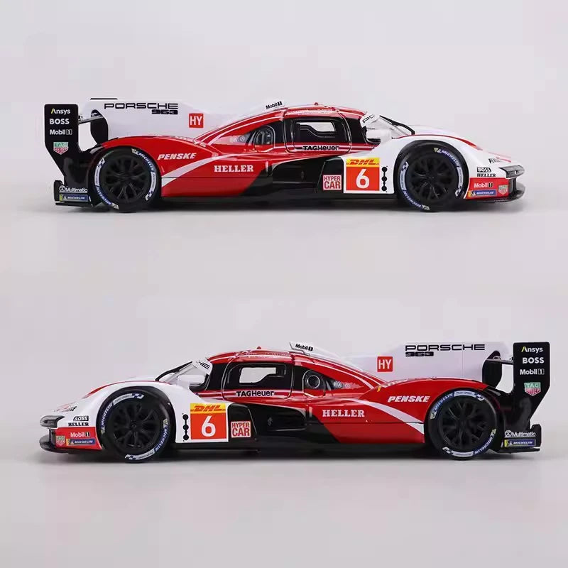 [Bburago] 1:24 Porsche 2023 963 Model Car Die-Cast