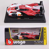 [Bburago] 1:24 Porsche 2023 963 Model Car Die-Cast