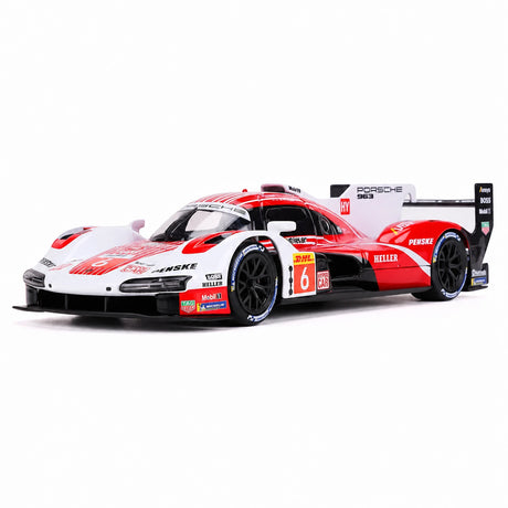 Bburago Porsche 2023 963 1:24 – modelo de exposição em metal fundido