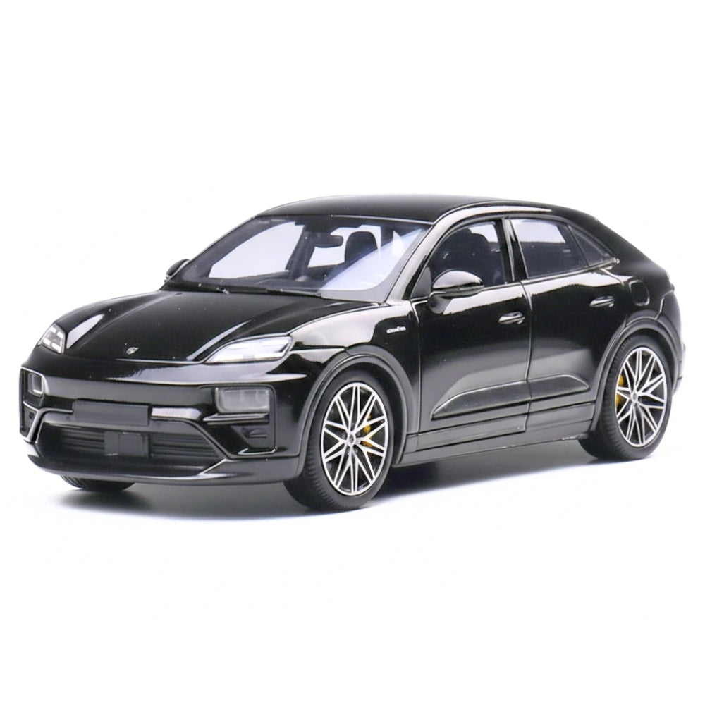 [Bburago] 1:24 Porsche 2024 Macan Turbo Black Model Car Die-Cast