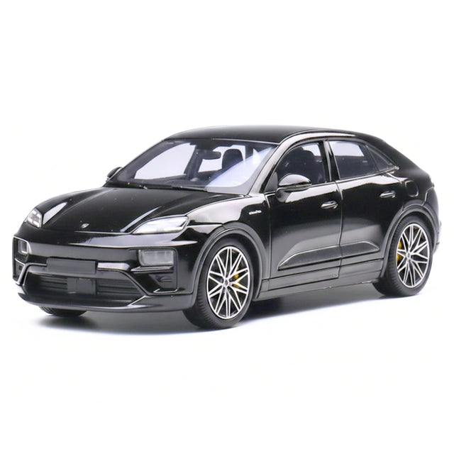 [Bburago] 1:24 Porsche 2024 Macan Turbo Black Model Car Die-Cast