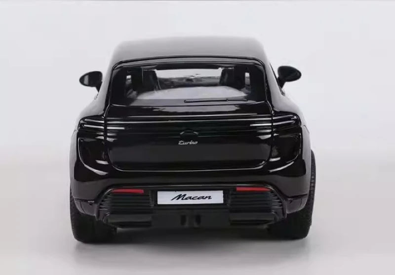 [Bburago] 1:24 Porsche 2024 Macan Turbo Black Model Car Die-Cast