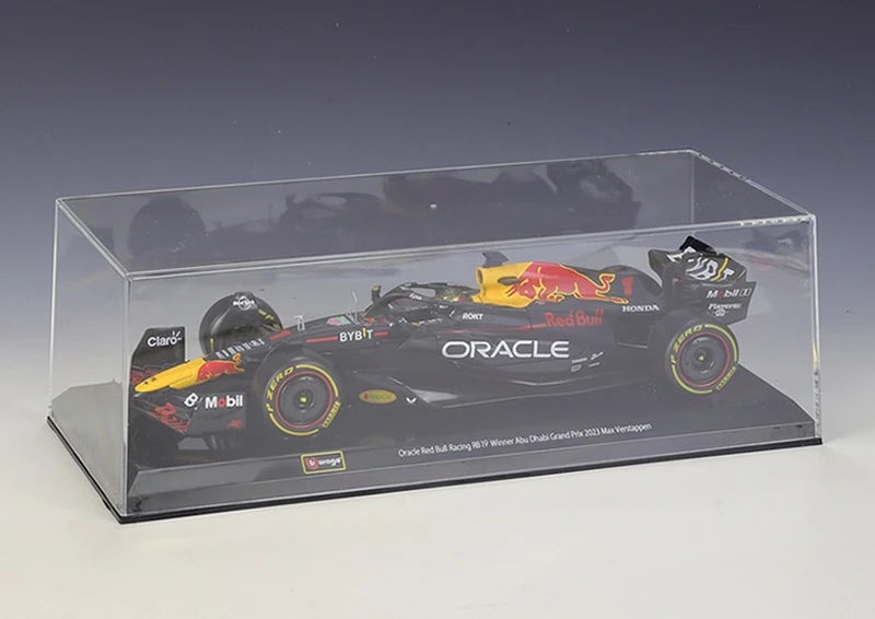 Bburago Red Bull 2023 RB19 #1 Max Verstappen F1 1:24 نموذج عرض معدني مصبوب - الصورة 2