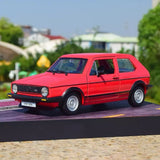 [Bburago] 1:24 Volkswagen 1979 Golf GTI MK1 Red Model Car Die-Cast
