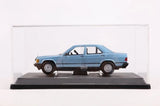 [Bburago] 1:25 Mercedes-Benz 1982 190 E 2.6 W201 blå modellbil Die-Cast