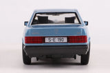 [Bburago] 1:25 Mercedes-Benz 1982 190 E 2.6 W201 blå modellbil Die-Cast