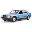 [Bburago] 1:25 Mercedes-Benz 1982 190 E 2.6 W201 blå modellbil Die-Cast