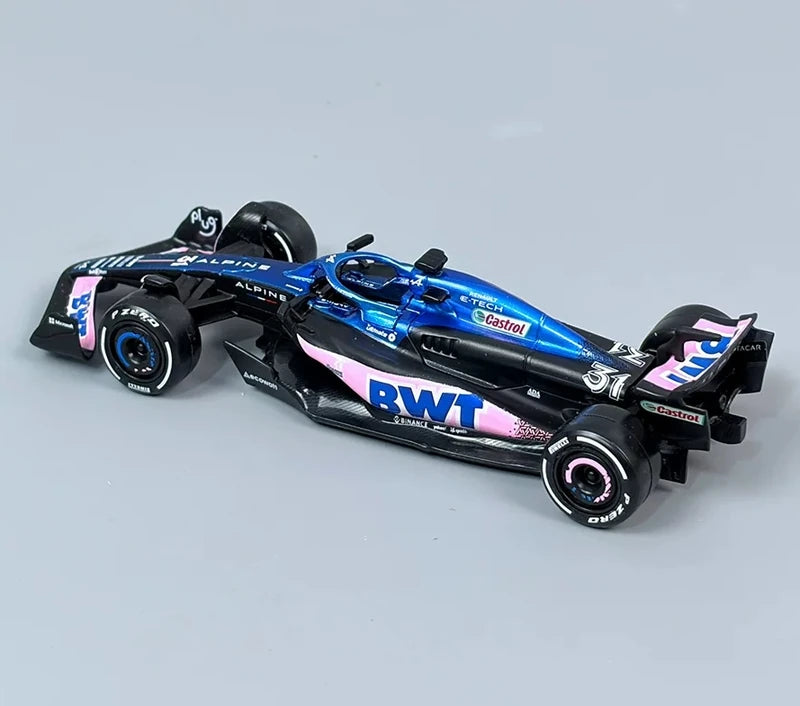 Bburago Alpine 2023 A523 #31 Esteban Ocon F1 1:43 valumalli - näkymä 3
