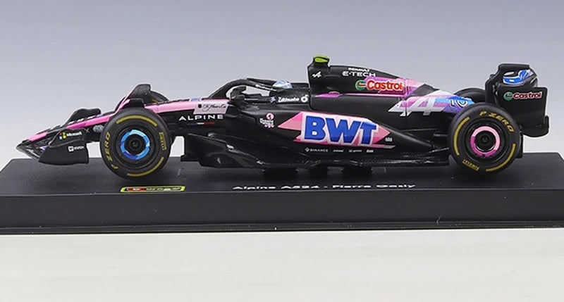 Bburago Alpine 2024 A524 #10 Pierre Gasly F1 1:43 valumalli - näkymä 4