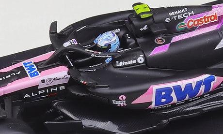 Bburago Alpine 2024 A524 #10 Pierre Gasly F1 1:43 modelo de exhibición de fundición a presión - vista 7