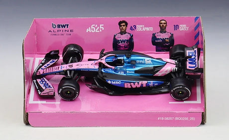 Bburago Alpine 2025 A525 #10 Pierre Gasly F1 1:43 modelo de exhibición de fundición a presión - vista 12