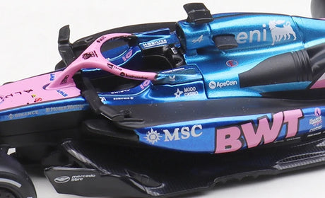 Bburago Alpine 2025 A525 #10 Pierre Gasly F1 1:43 modelo de exhibición fundido - vista 9