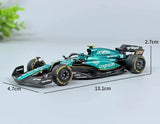 1:43 Aston Martin 2023 AMR23 #14 Fernando Alonso F1 model car by Bburago - view 2
