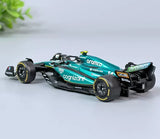 1:43 Aston Martin 2023 AMR23 #14 Fernando Alonso F1 model car by Bburago - view 4