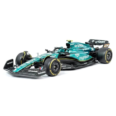 1:43 Aston Martin 2023 AMR23 #14 Fernando Alonso F1 model car by Bburago - view 7