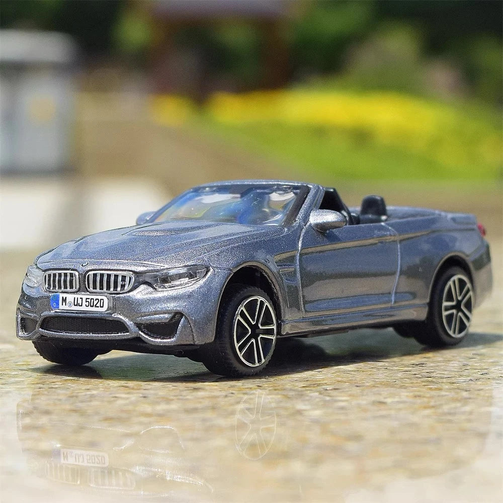 [Bburago] 1:43 BMW 2014 F83 M4 Convertible Gray Model Car Die-Cast