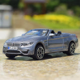 [Bburago] 1:43 BMW 2014 F83 M4 Convertible Gray Model Car Die-Cast