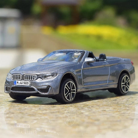 [Bburago] 1:43 BMW 2014 F83 M4 Convertible Gray Model Car Die-Cast